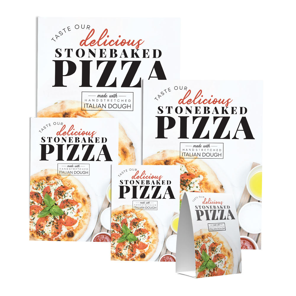 STONE BAKED MARGHERITA PIZZA POS COLLECTION