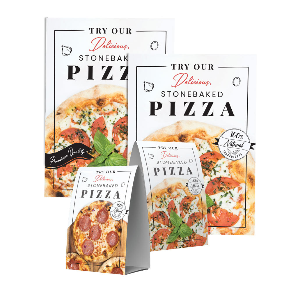 STONE BAKED PIZZAS POS COLLECTION