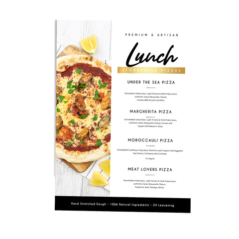 Daily Pizza Menu Set - Premium Gold