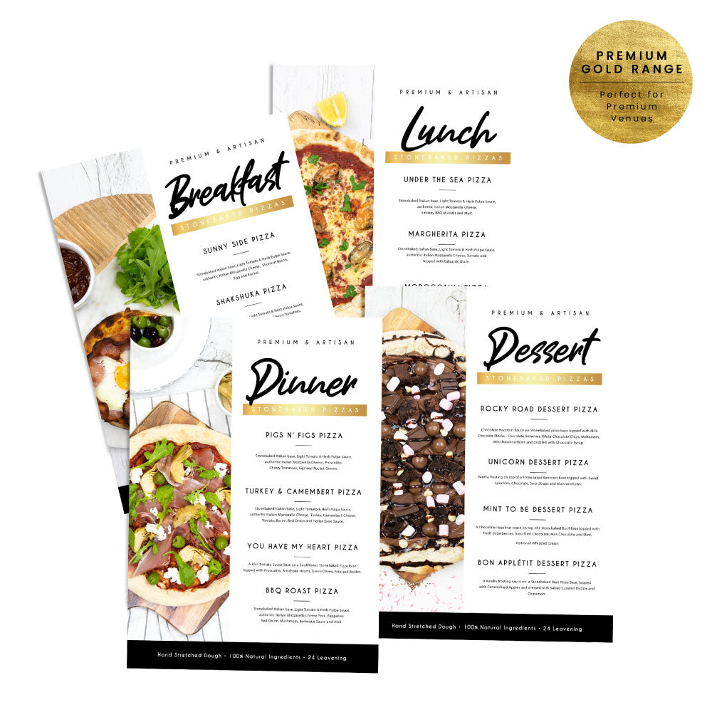 Daily Pizza Menu Set - Premium Gold