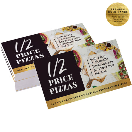 Half Price Pizza Voucher - Premium Gold