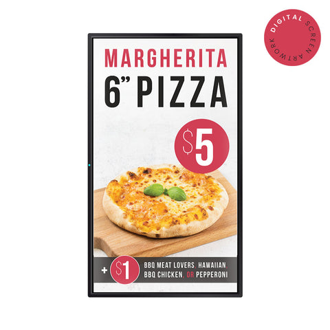 6” Pizza $5 Digital and Print Collection
