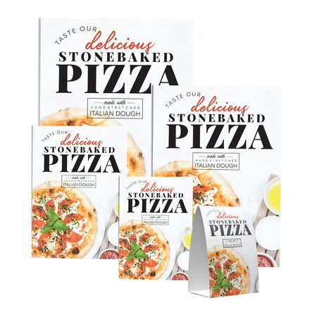STONE BAKED MARGHERITA PIZZA POS COLLECTION