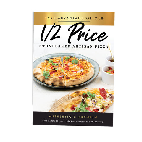 Half Price Stone Baked Pizza Collection - Premium Gold